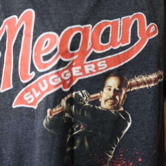Loot Crate AMC The Walking Dead Negan “Sluggers” Graphic T-Shirt Large Unisex - Picture 7 of 11